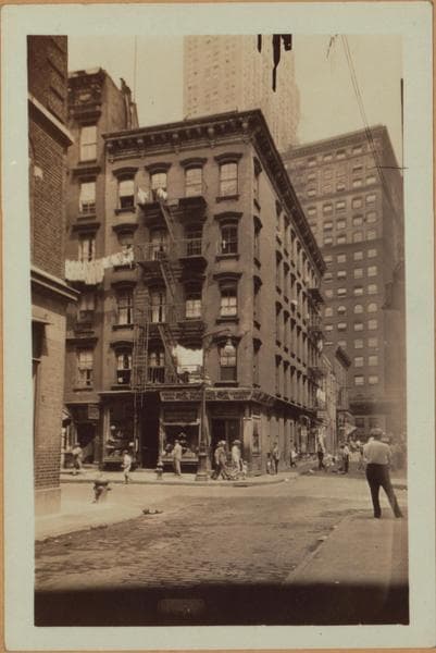 Manhattan: Washington Street - Morris Street, 1929