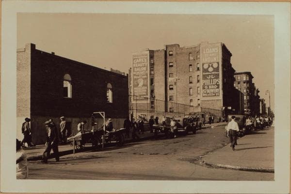 Manhattan: Norfolk Street - Hester Street, 1935