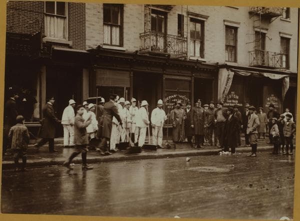 Sanitation - [Street sweepers going on strike.]