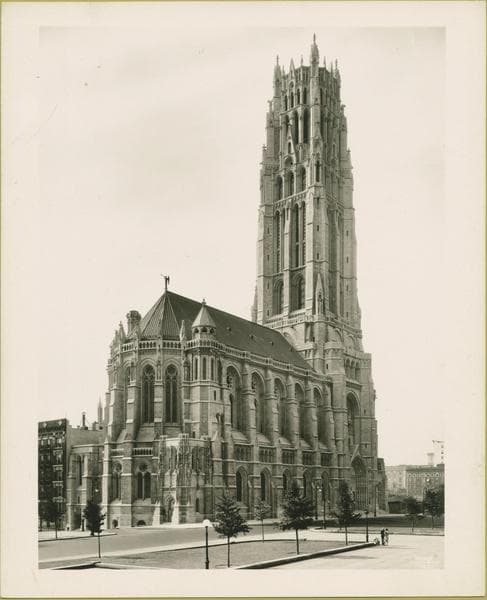 Riverside Dr. - 122nd Street, southeast corner, 1930