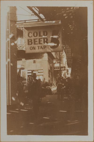 Manhattan: Bowery - Doyers Street, 1933