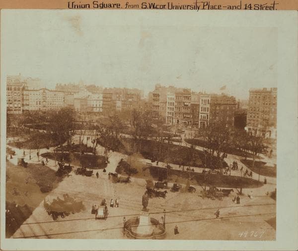 Manhattan: Union Square - [University Place - 14th Street.], 1893