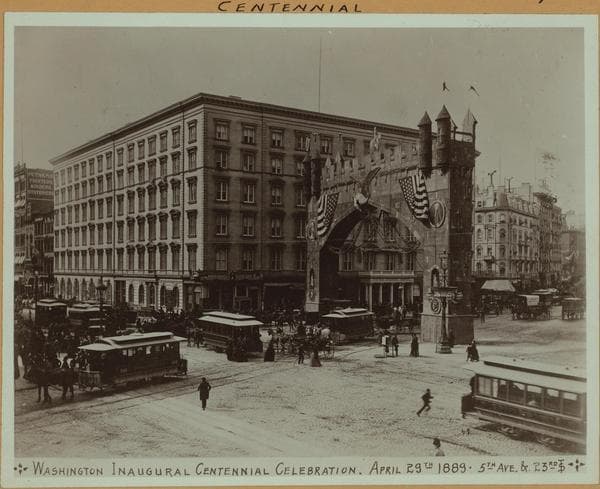 Celebrations - Washington Inaugural Centennial., 1889-04