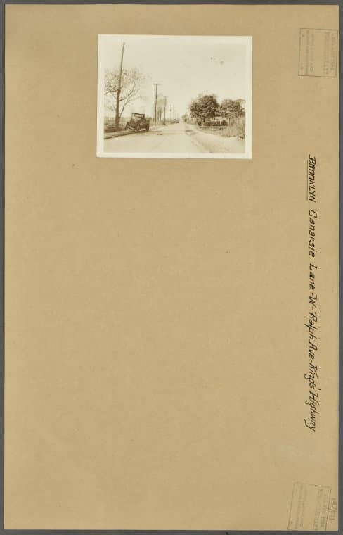 Brooklyn: Canarsie Lane - Ralph Avenue, 1928