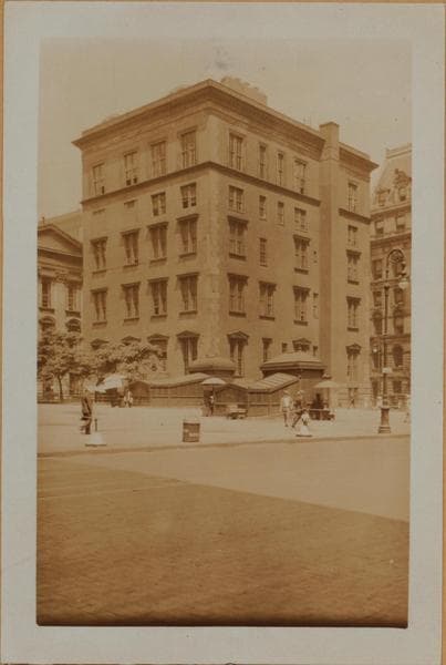 Manhattan: Centre Street - Chambers Street, 1928