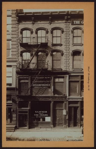 Manhattan: West Broadway - Park Place, 1914