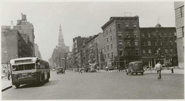 First Avenue - 23rd Street looking west, 1942-08-22