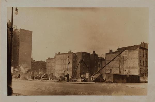 Manhattan: Central Park West - 95th Street, 1928