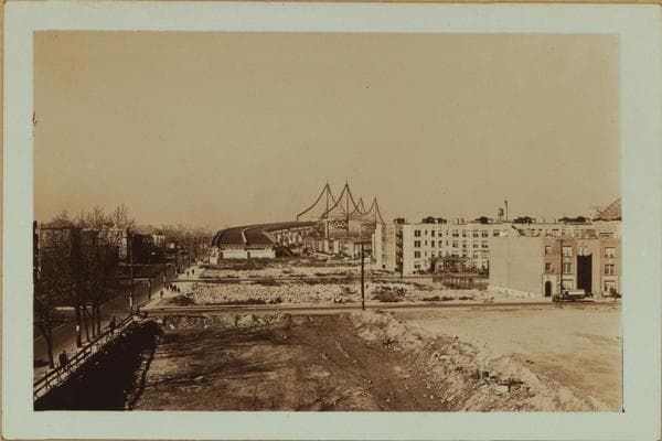 Bridges - Triborough Bridge - Queens approach., 1935