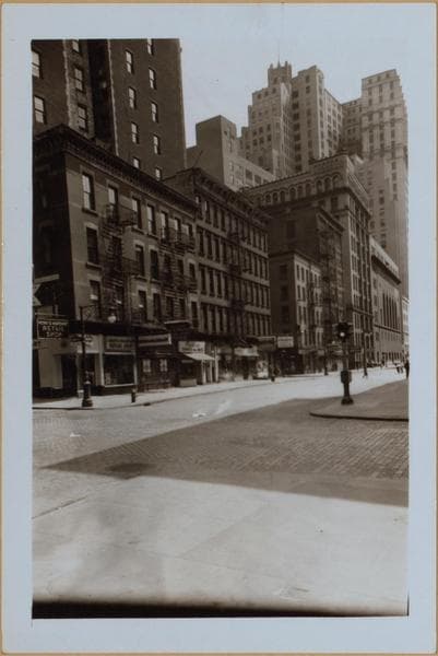Manhattan: Greenwich Street - Cedar Street, 1941