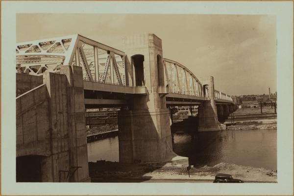 Bridges - Triborough Bridge - [Pedestrian walk - Bronx.], 1936