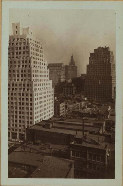 General view - East side of Lower Manhattan., 1929–1930
