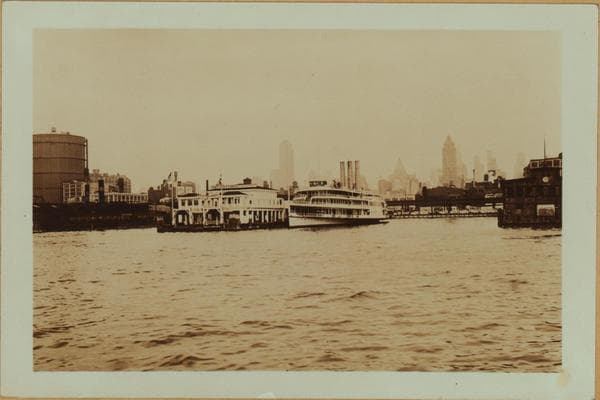 North (Hudson) River - Pier 81 of the Hudson Day Line., 1926–1937