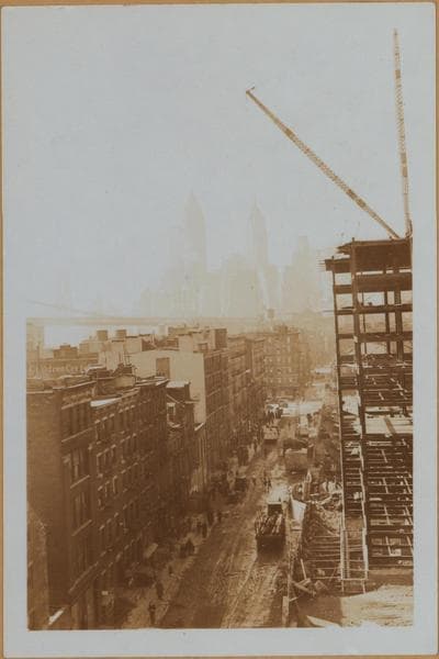 Manhattan: Cherry Street - Market Street, 1934