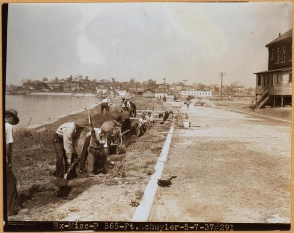 Bronx: Fort Schuyler., 1937