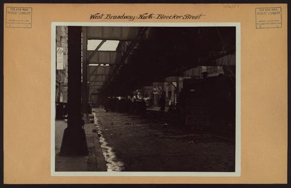 Manhattan: West Broadway - Bleecker Street, 1936