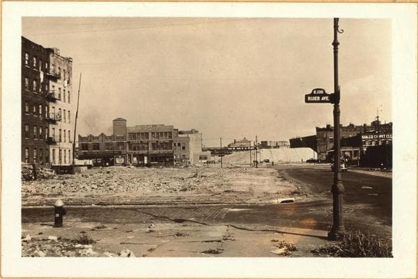 Bronx: 135th Street (East) - Canal Street (West), 1937