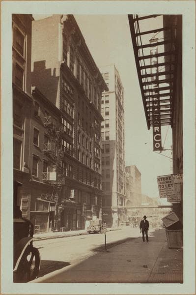 Manhattan: Houston Street - Greene Street, 1929