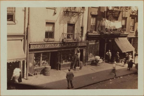 Manhattan: Washington Street - Morris Street, 1929