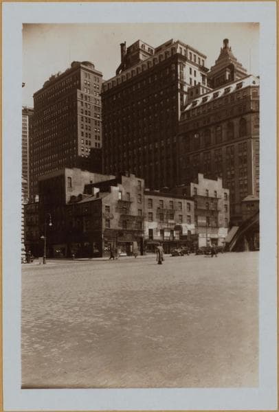 Manhattan: Battery Place - Washington Street, 1911–1940