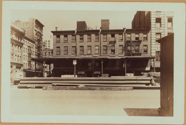 Manhattan: West Street - Beach Street, 1937