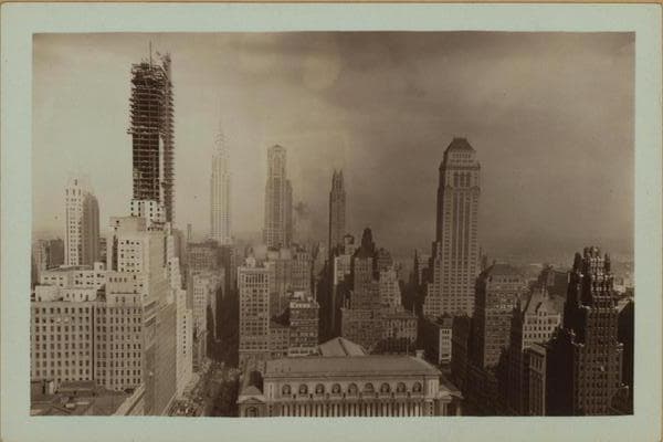 General view - Midtown Manhattan - East 40s., 1931
