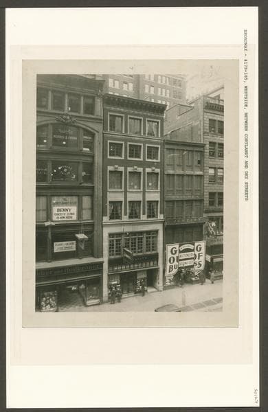 Broadway #179-85 - Cortlandt Street - Dey Street, west side