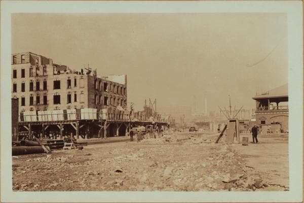 Manhattan: Tompkins Street - Houston Street (East), 1936