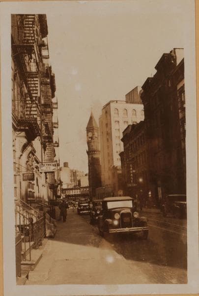 Manhattan: 10th Street - Waverly Place, 1933