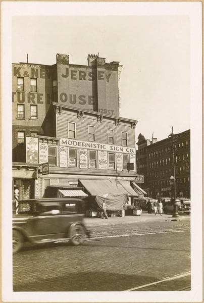 Manhattan: Amsterdam Avenue - 125th Street (West), 1934