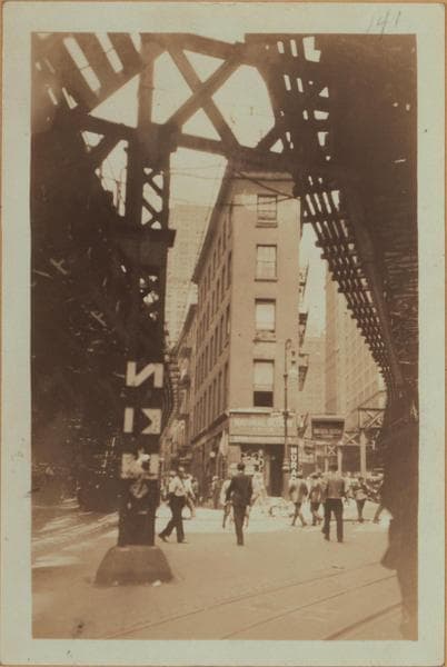 Manhattan: Trinity Place - Greenwich Street, 1930
