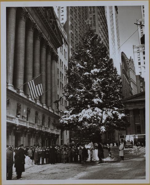 Manhattan: Broad Street - Wall Street, 1960