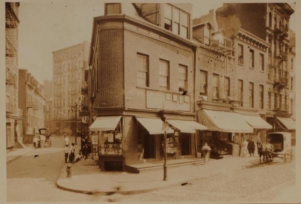 Manhattan: Bleecker Street - Minetta Street, 1922