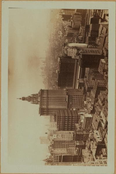 General view - [Manhattan - John Street - Between Cliff and Pearl Streets (Northwest) - Municipal Building.], 1930