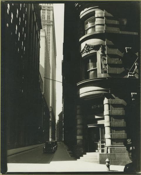 Manhattan: Cedar Street - William Street., 1936