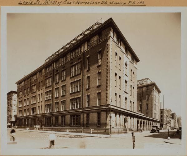 Manhattan: Lewis Street - Horestone Street (East), 1920