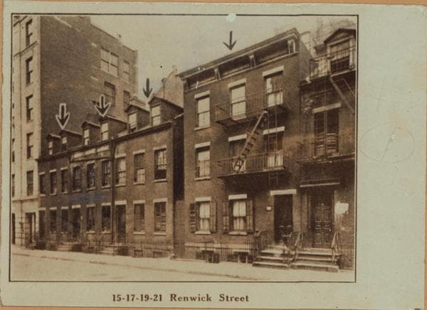 Manhattan: Renwick Street - Canal Street, 1917
