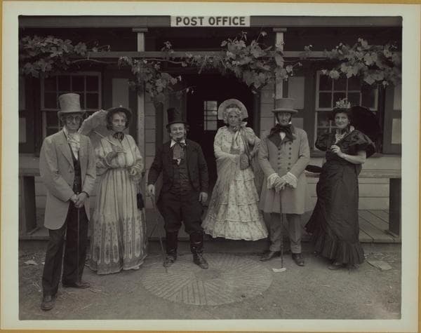 Queens: Alley Pond - [Alley Park] - Post office., 1936