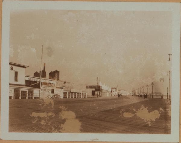 Islands - Coney Island - [Riegelmann boardwalk.], 1924