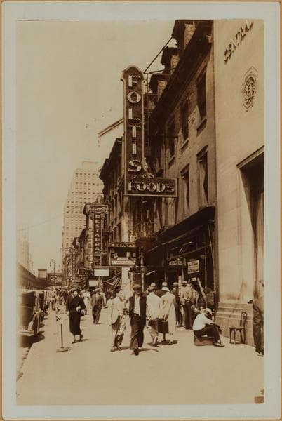 Manhattan: 6th Avenue - 35th Street, 1932–1935