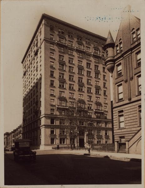 Manhattan: West End Avenue - 104th Street (West), 1922