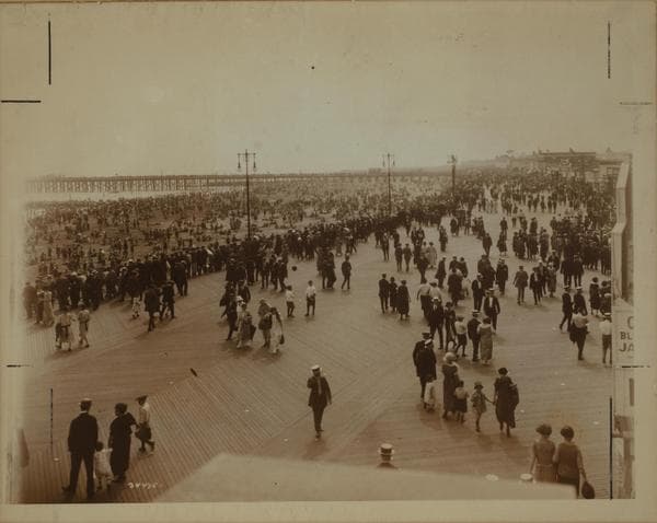 Islands - Coney Island - Brooklyn - Boardwalk., 1923