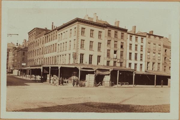 Manhattan: South Street - Beekman Street, 1932