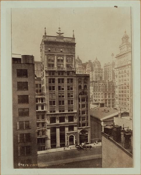 Manhattan: Pine Street - Nassau Street, 1926