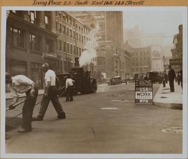Manhattan: Irving Place - 14th Street (East), 1936