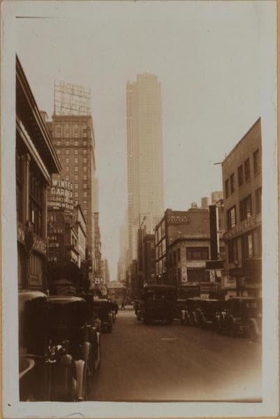 Manhattan: 50th Street - Broadway, 1933–1940