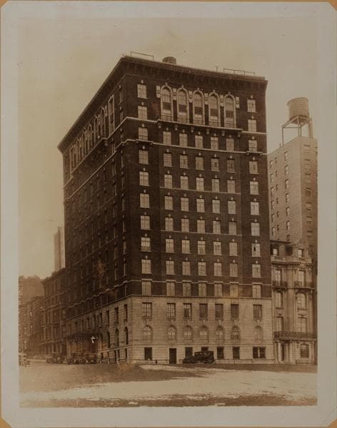 Manhattan: 102nd Street - Riverside Drive, 1925