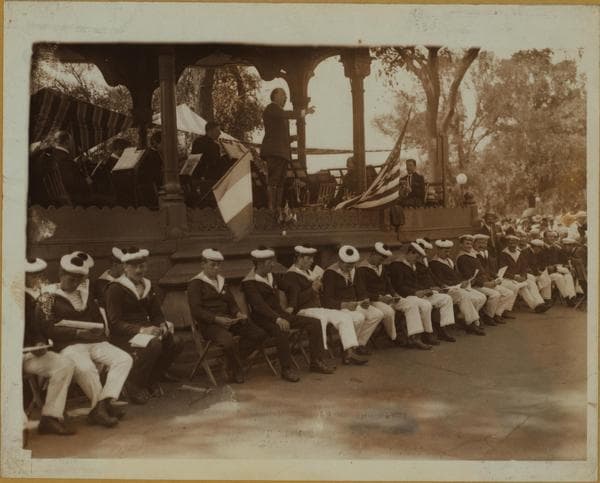 Celebrations - Parades - Municipal events - Bastille Day., 1918