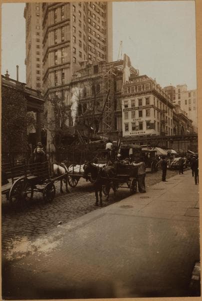 Manhattan: Fulton Street - Broadway, 1904