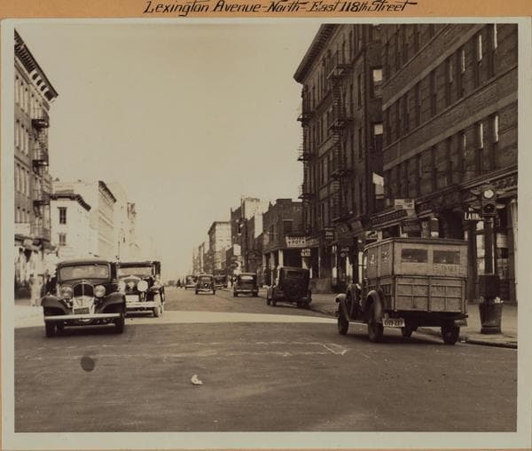 Manhattan: Lexington Avenue - 118th Street (East), 1937
